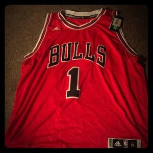 Bulls: Derrick Rose Jersey XL New